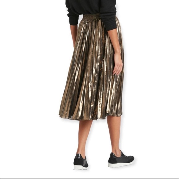 NWT Ann Taylor Accordion Pleat Skirt Sz.10 - Picture 4 of 8